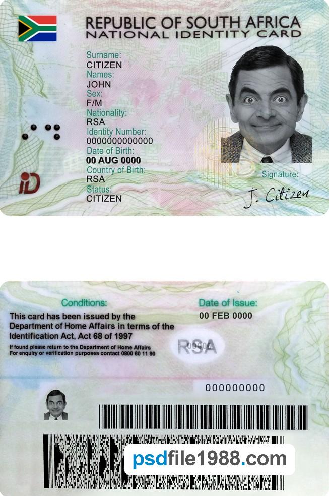 South Africa ID 2013-Present